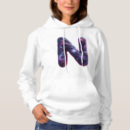 Sudadera Carta N: Noble, natural, ¡y nunca fuera de estilo!
