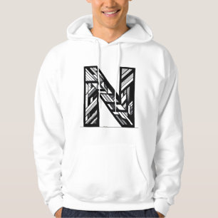 Sudadera Carta N: Noble, natural, ¡y nunca fuera de estilo!