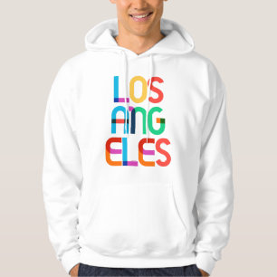 Sudadera Cartas de arte pop de Estados Unidos en Los Ángele