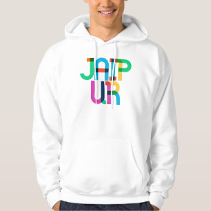 Sudadera Cartas de arte pop de la India de Jaipur