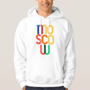 Sudadera Cartas de arte pop de Rusia en Moscú