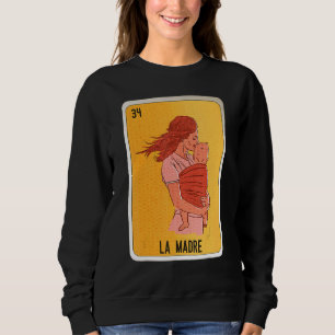 Sudadera Cartas de Bingo de argot de la jerga mexicana La m