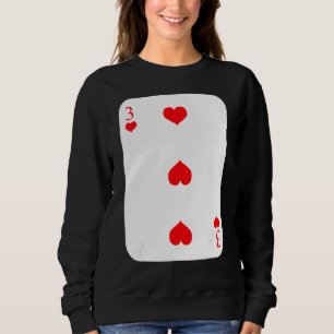 Sudadera Cartas de Poker Heart 3
