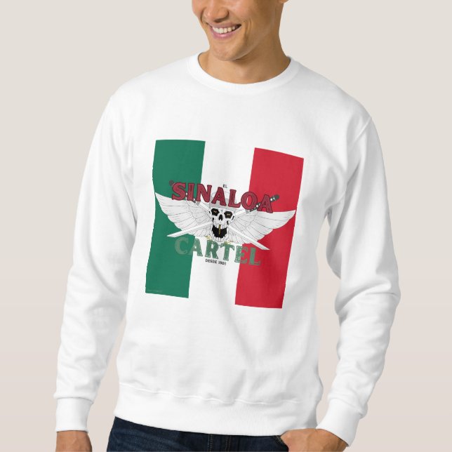 Sudadera Cartel de El Sinaloa Meme De Abby Anime(c) (Anverso)