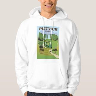 Sudadera Cartel de viaje a Plitvice Croacia