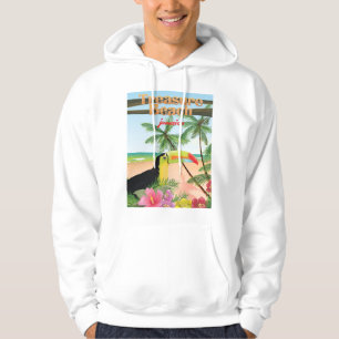 Sudadera Cartel de viaje a Treasure Beach Jamaica