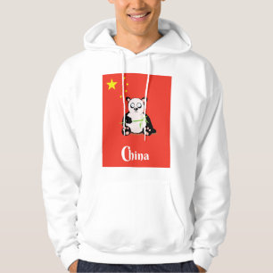 Sudadera Cartel de viaje de Panda de China.