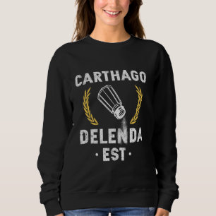 Sudadera Carthago Delenda Est Cartago Imperio Romano Sal SP