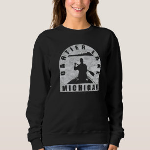 Sudadera Cartier Lake Canoeing Michigan
