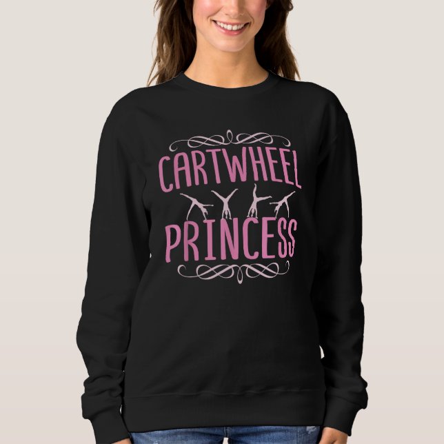 Sudadera Cartwheel Gymnastics Gymnast Girls 2 (Anverso)