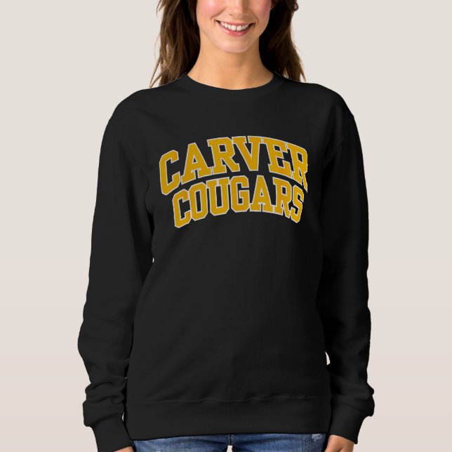 Sudadera Carver College Cougars 02 (Anverso)