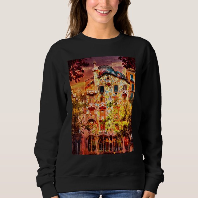 Sudadera Casa Battlo Barcelona España (Anverso)