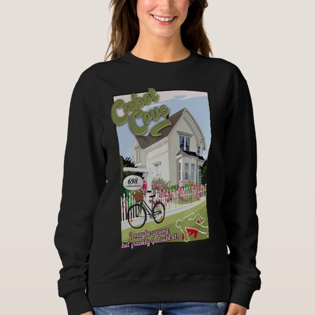 Sudadera Casa Blair En Cabot Cove Maine New England Ee.Uu. (Anverso)