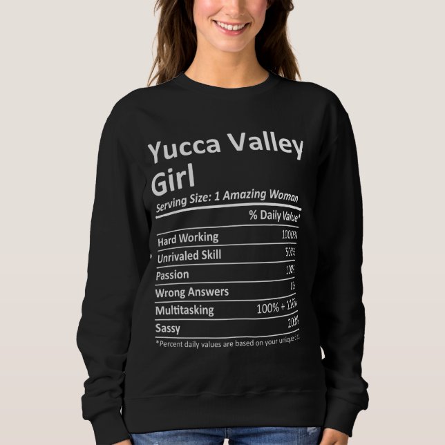 Sudadera Casa Chica del Valle de Yucca Ca California Funny  (Anverso)