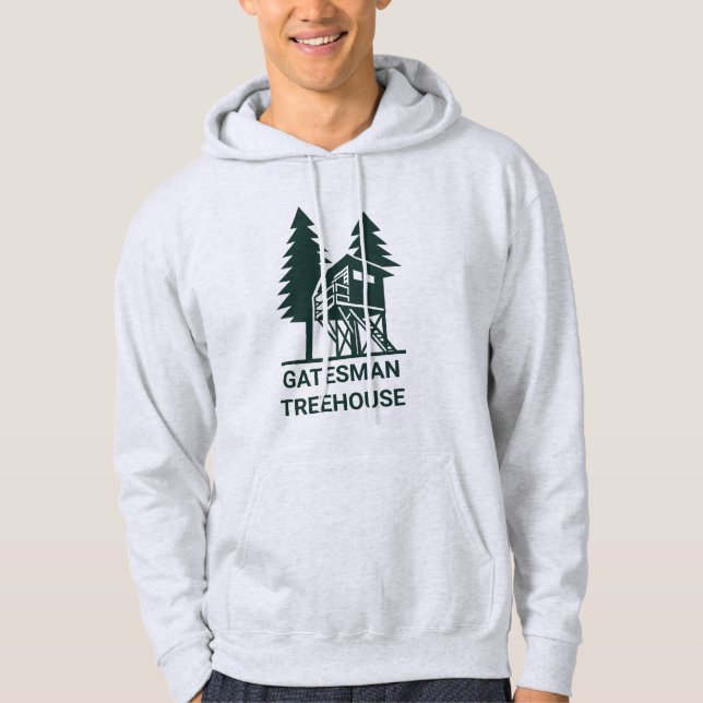 Sudadera Casa del árbol de Gatesman  (Anverso)