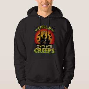 Sudadera Casa Embrujada Chillin Creeps Halloween Brujas Sku