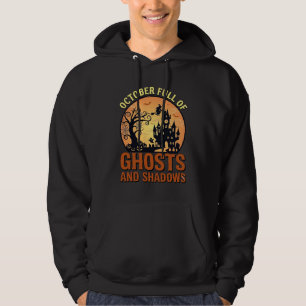 Sudadera Casa embrujada de fantasmas sombras de octubre Bru