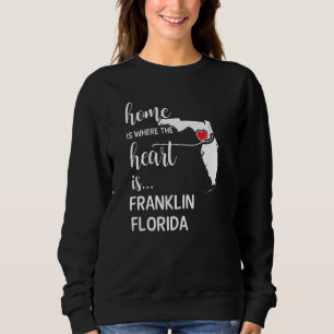 Sudadera Casa Es Donde El Corazón Es El Condado De Franklin