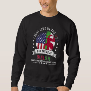 Sudadera Casa galesa estadounidense en el Patriot Estadouni