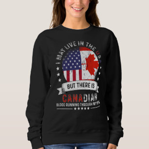 Sudadera Casa norteamericana canadiense en la norteamerican