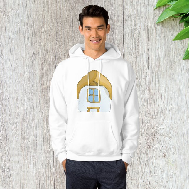 Sudadera Casa Pequeña de Choza Dibujada a Mano (Subido por el creador)