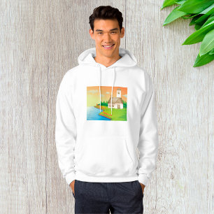 Sudadera Casa rural a orillas del lago
