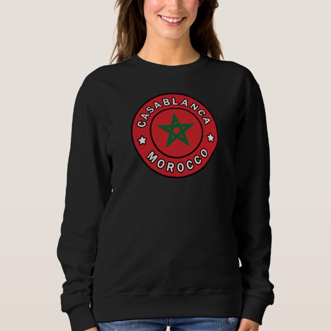 Sudadera Casablanca Marruecos (Anverso)