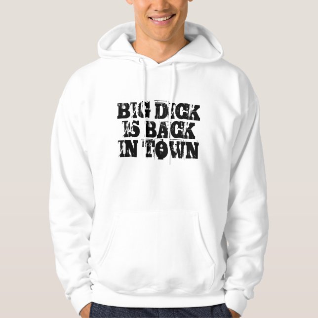 Sudadera Casaco BIG DICK (Anverso)