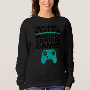 Sudadera Casado con Videojuegos Relación Jugador En Línea