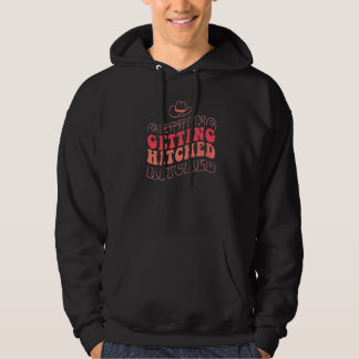 Sudadera Casándose Empezando a Alborotar Fiesta de Despedid