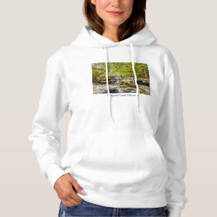 Sudadera Cascada De Tanyard Creek En La Caída Hoodie
