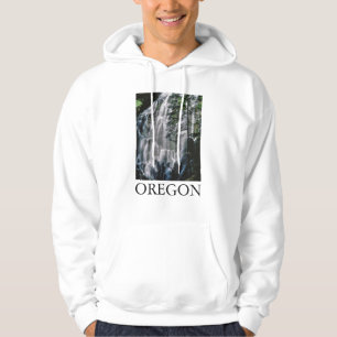 Sudadera Cascada en bosque, Oregón