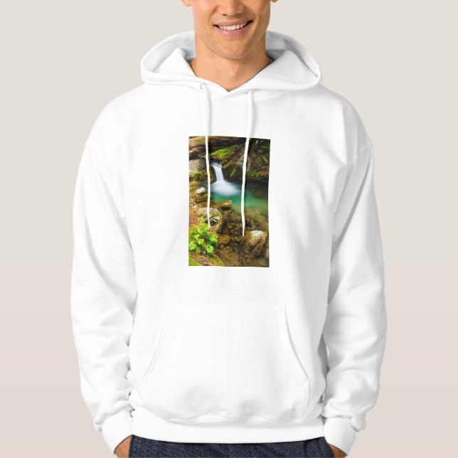 Sudadera Cascada en Hare Creek, California (Anverso)