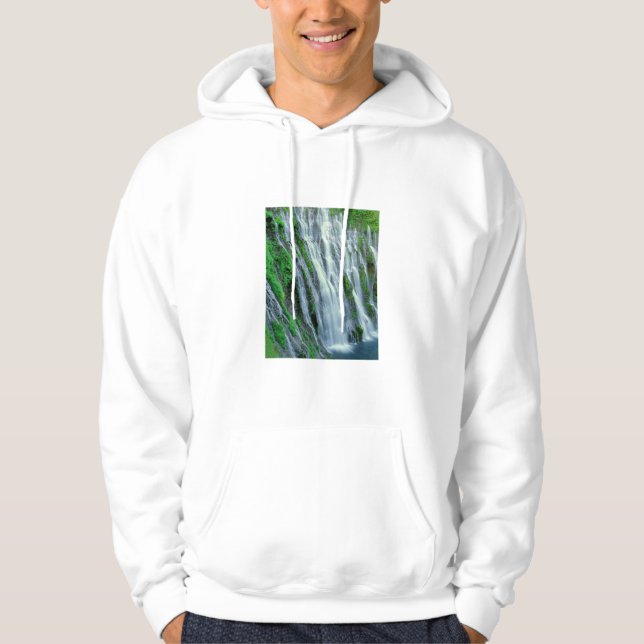 Sudadera Cascada escénica, California (Anverso)