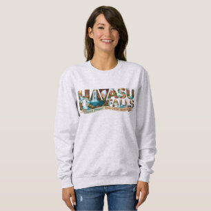 Sudadera Cascada Havasu Aguas Turquesas Cañón Escondido