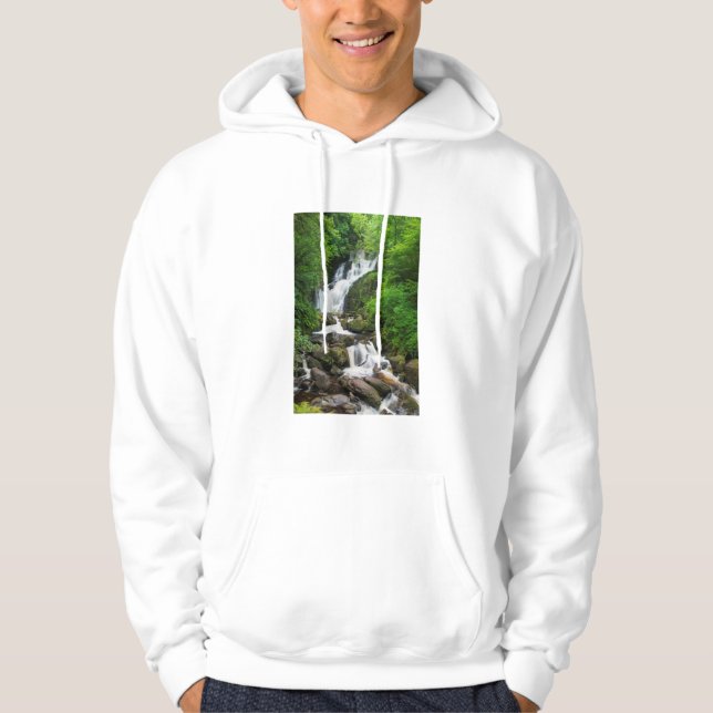 Sudadera cascada Torc panorámica, Irlanda (Anverso)