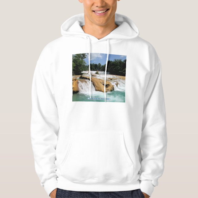 Sudadera Cascadas de Agua Azul, Chiapas, México (Anverso)