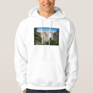 Sudadera Cascadas de Iguazú con el arco iris, la Argentina