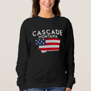 Sudadera Cascade Montana Estados Unidos de América Viajes M