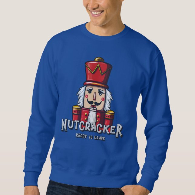 Sudadera Cascanueces, Navidad lista para romper (Anverso)