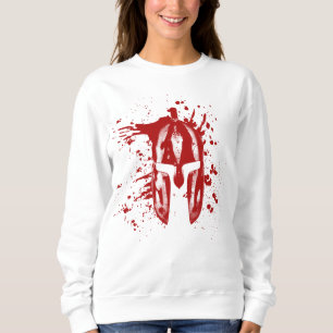 Sudadera Casco espartano de sangre americano Spartan Molon 
