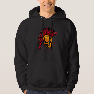 Sudadera Casco espartano Golden Sparta Gladiator Warrior Gy