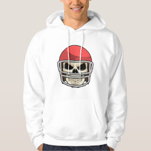 Sudadera Casco para el fútbol de Skull