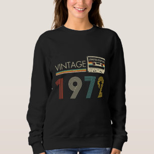 Sudadera Casete de época de 1972