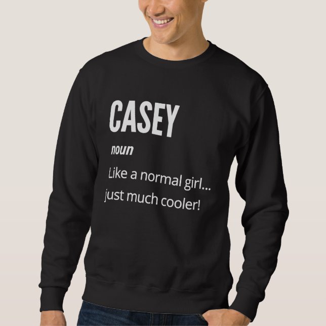 Sudadera Casey Noun como uno normal mucho más frío (Anverso)