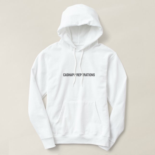 Sudadera Cashapp Reperations Hoodie (Diseño del anverso)