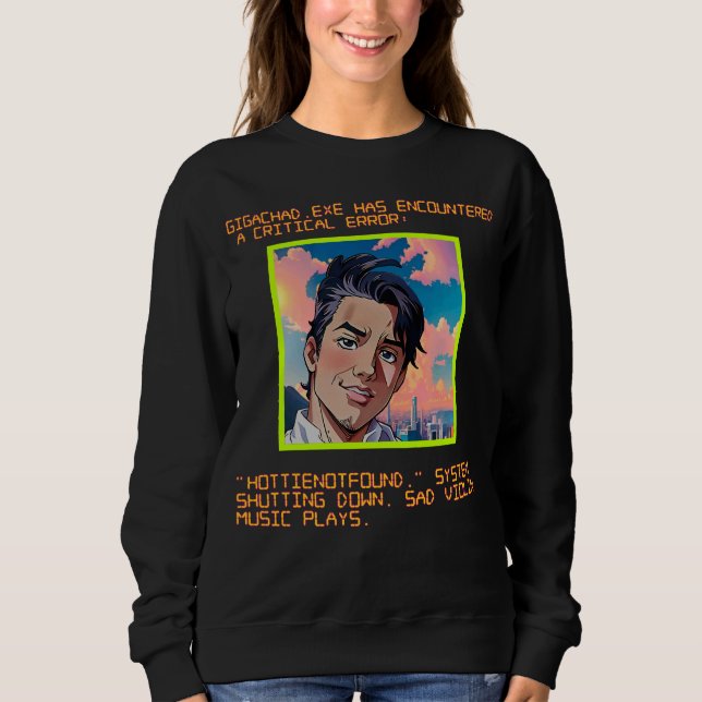 Sudadera Casi Gigachad (Anverso)