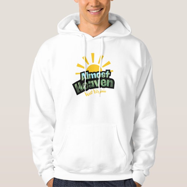 Sudadera Casi Heaven West Virginia (Anverso)
