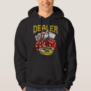 Sudadera Casino Gambler Dealer Texas Holdem Poker