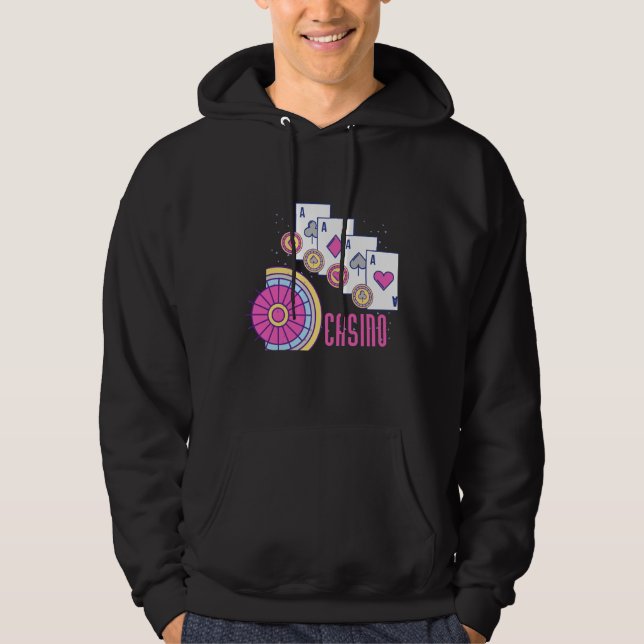 Sudadera Casino Hoodie (Anverso)